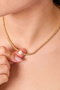 Heliophilia Silver CK9961 Collar de Oro